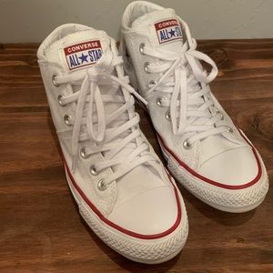 White High-tops Converse